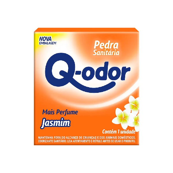 PEDRA SANITARIA Q ODOR JASMIM 40G