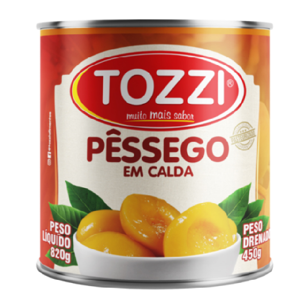 PESSEGO CALDA TOZZI 450G