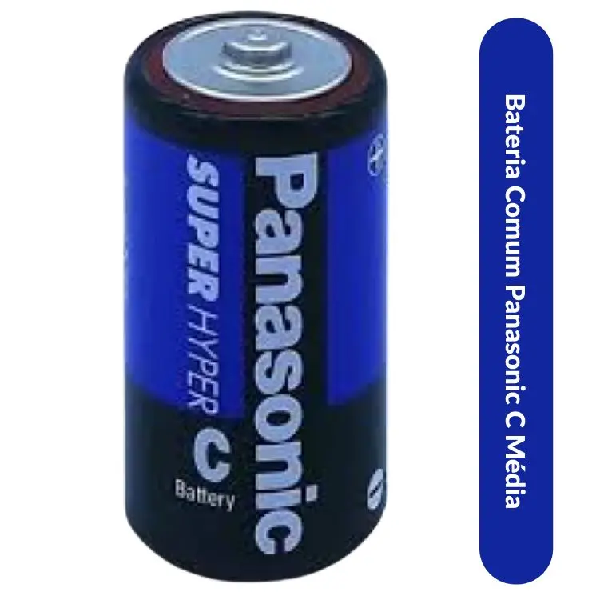 PILHA C COMUM PANASONIC 1UN. ''MÉDIA''