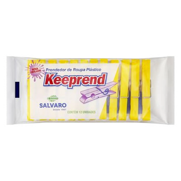 PREND ROUPAS PLAST KEEPREND C/12