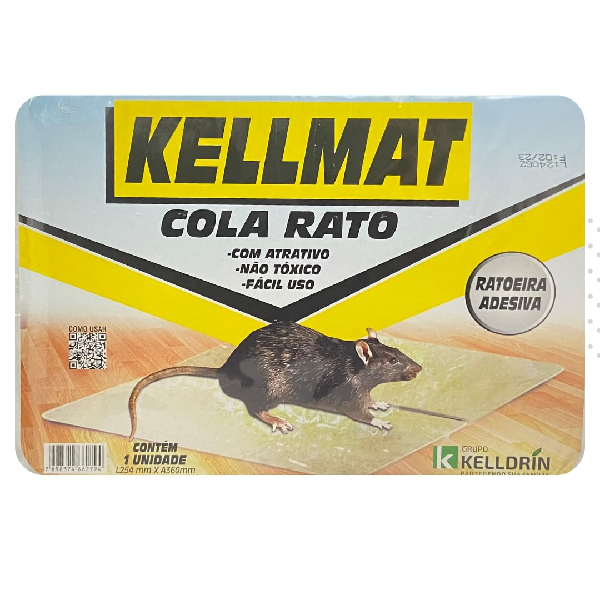 RATICIDA KELLMAT COLA RATO UNID