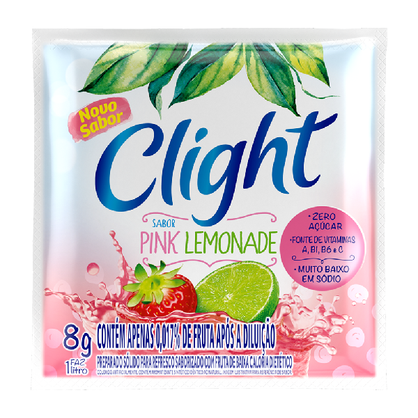 REFRESCO CLIGHT PINK LEMONADE 8G