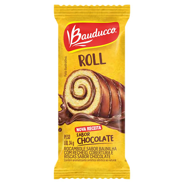 ROLL CAKE CHOCOLATE BAUDUCCO 34G