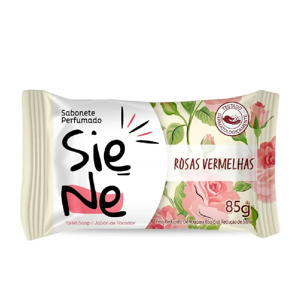 SABONETE SIENE ROSAS VERMELHAS 85G
