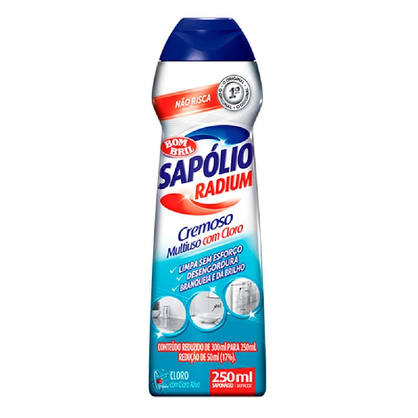 SAPOLIO RADIUM CREMOSO CLORO 250ML