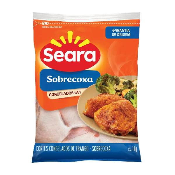 SOBRECOXA DE FRANGO SEARA C/OSSO 1KG