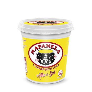 TEMPERO NAPANELA ALHO/SAL 500G