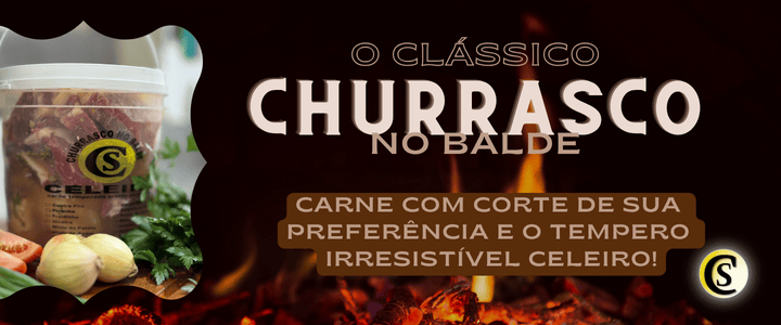 CHURRASCO NO BALDE