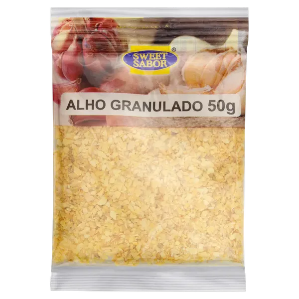 ALHO GRANULADO SWEET SABOR 50GR