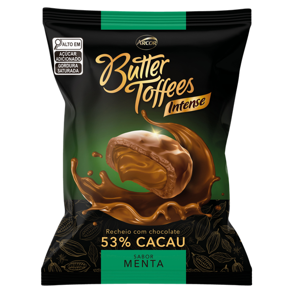 BALA ARCOR BUTTER TOFFES 90GR MENTA