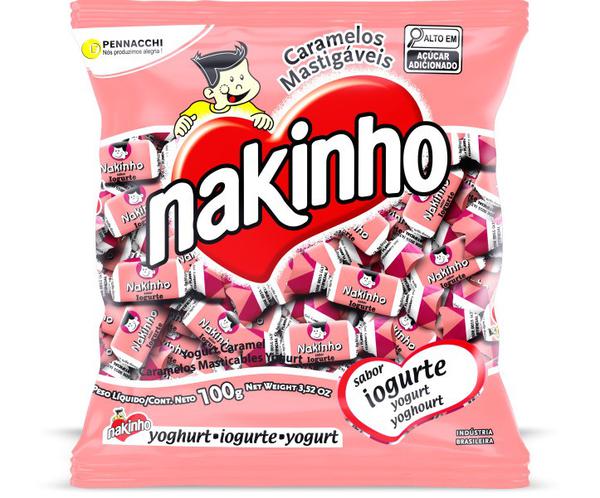 BALA NAKINHO 100GR IOGURTE