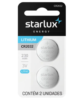 BATERIA STARLUX ENERGY CR2032 LITHI
