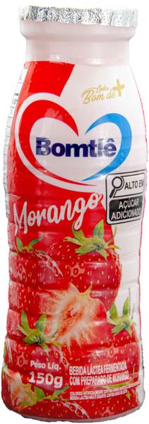 BEBIDA LACTEA BOMTLE 150GR MORANGO