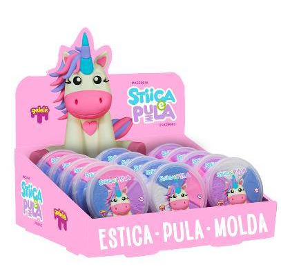 BRINQUEDO MASSINHA STIICA PULA UNICORNI