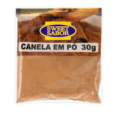 CANELA EM PO SWEET SABOR 30GR