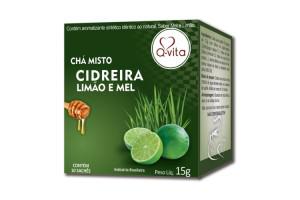 CHÁ Q-VITA CIDREIRA/LIMÃO/MEL 15GR