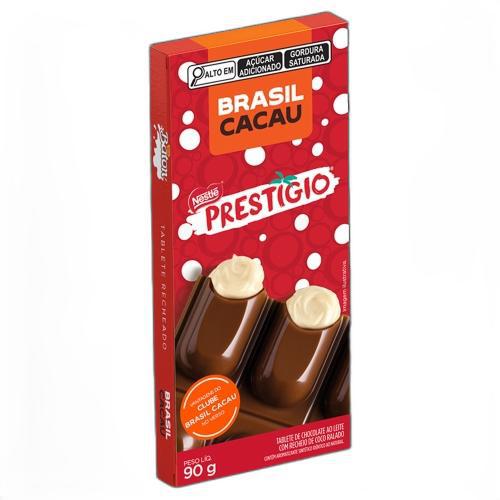 CHOCOLATE BRASIL CACAU 90GR PRESTIGIO