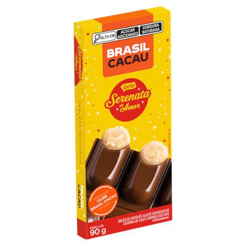 CHOCOLATE BRASIL CACAU 90GR SERENATA