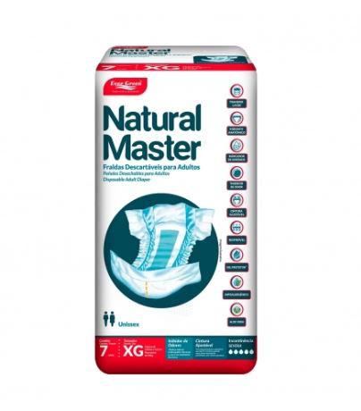 FRALDA ADULTO NATURAL MASTER XG