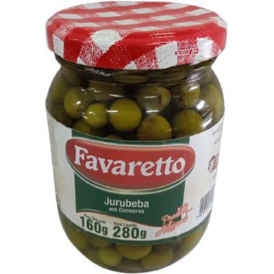 JURUBEBA CONSERVA FAVARETTO 160GR