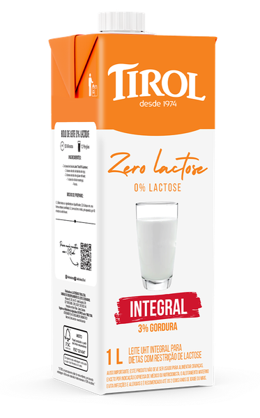 LEITE TIROL 1LT INTEGRAL ZERO LACTOSE