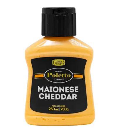 MAIONESE POLETTO 250GR CHEDDAR