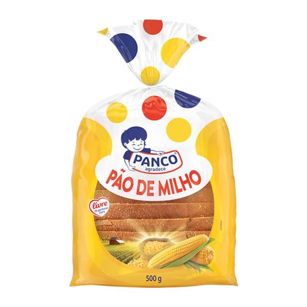 PÃO PANCO 500GR MILHO