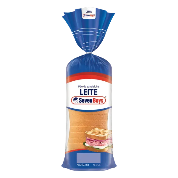 PÃO SEVEN BOYS 500GR LEITE SANDUÍCHE