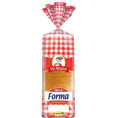PÃO VO NEUZA 500GR FORMA