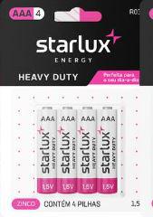 PILHA STARLUX ENERGY AAA4 HEAVY 4UN