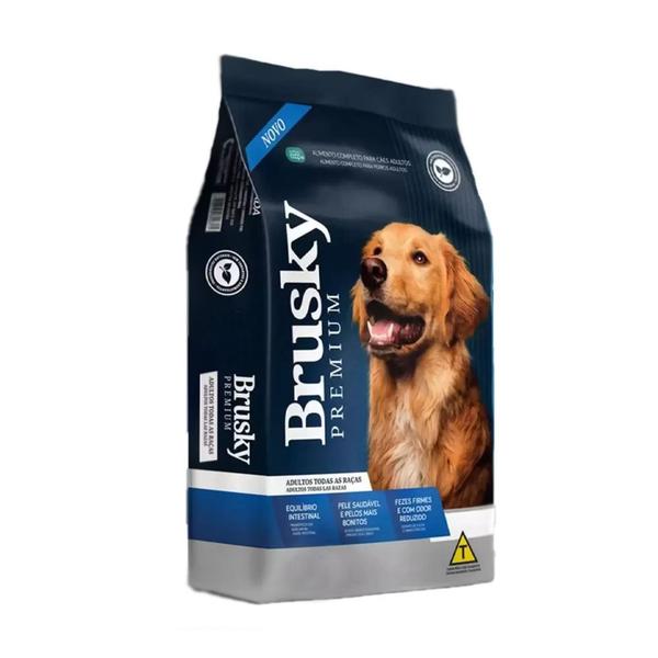 RAÇÃO BRUSKY PREMIUM ADULTO TODAS RAÇAS 10,1KG