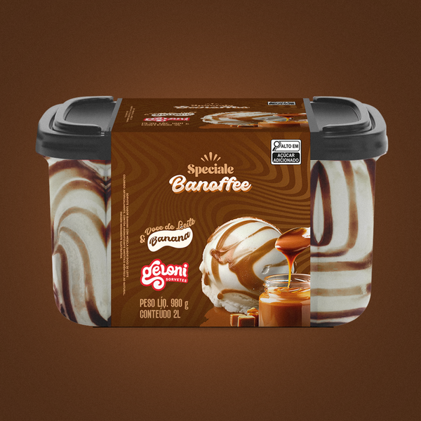 SORVETE GELONI 2LT BANOFFE
