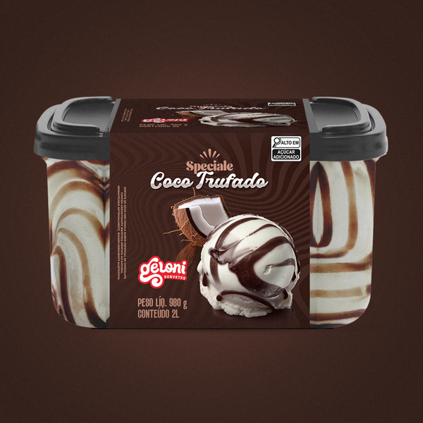 SORVETE GELONI 2LT COCO TRUFADO