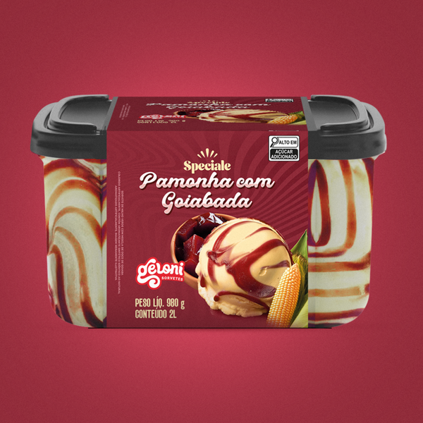 SORVETE GELONI 2LT PAMONHA C/GOIABA