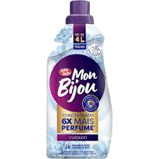 Amaciante Roupa Conc Mon Bijou Cuidado 1lt