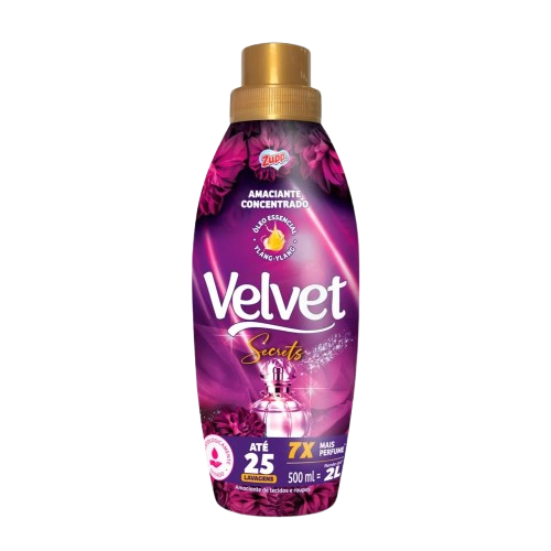 Amaciante Zupp Conc Velvet Secrets 500ml