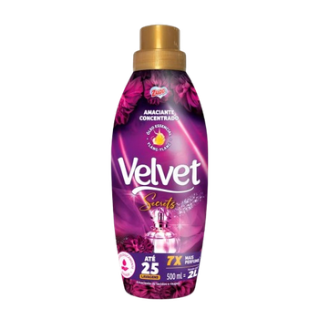 Amaciante Zupp Conc Velvet Secrets 500ml