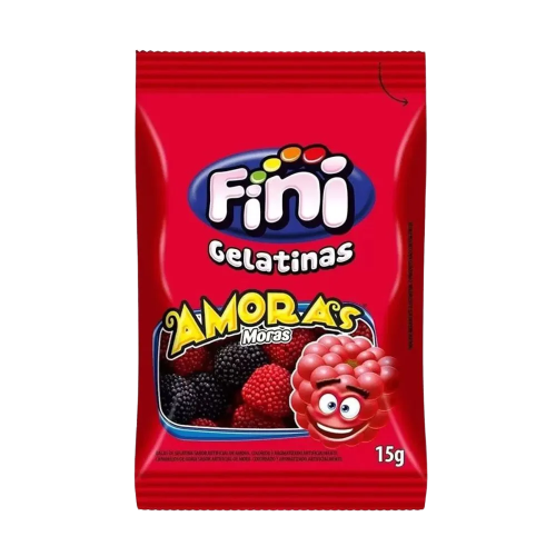 Bala Fini Gelatina Amoras 15gr