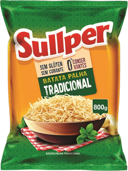 Batata Palha Sullper Tradicional 800gr