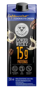 Bebida Lactea 3 Coracoes Cappu. Whey 15g Chocolate 250ml