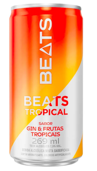 Bebida Skol Beats Tropical Lt 269ml