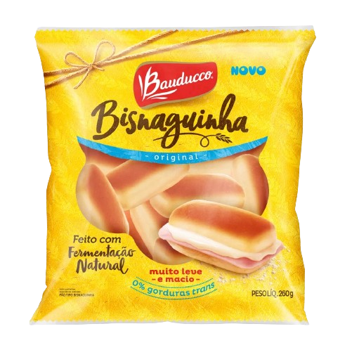 Bisnaguinha Bauducco Ferm Natural Tradicional 260gr