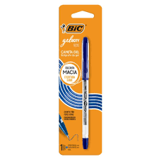 Caneta Bic Esf Gelocity Azul