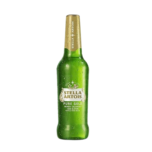 Cerveja Stella Artois Long Neck Pure Gold 330ml