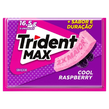 Chicle Trident Max Cool Raspberry 16,5gr