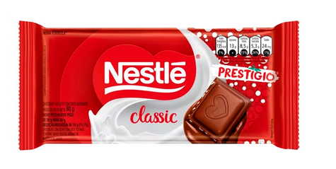 Chocolate Barra Nestle Classic Prestigio 80gr