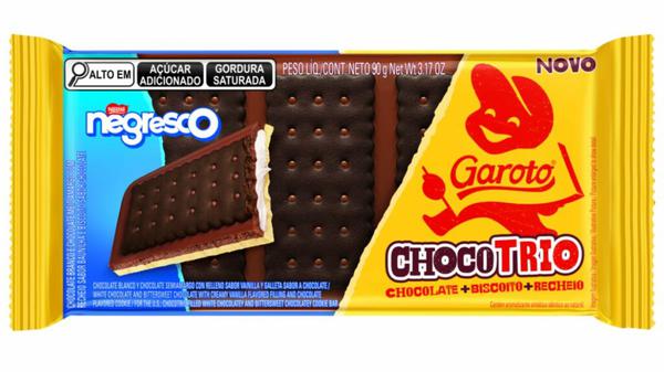Chocolate Garoto Trio Negresco 90gr