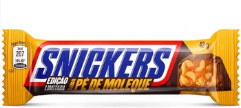Chocolate Snickers Pe De Moleque 42gr