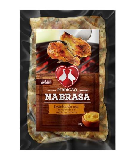 Coxinha Asa Temperada Sadia Molho Mostarda 1kg