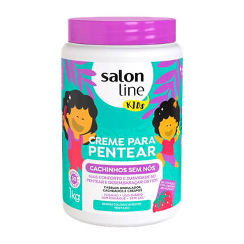 Creme De Pentear Kids Salon Line To De Cachinho Sem Nos 1kg